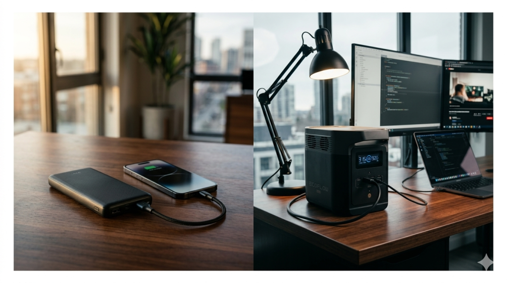 Portable Power Station vs Power Bank