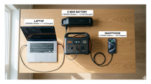 How to Charge an Ebike With a Portable Power Station